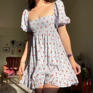 Reformation Bristol Dress in Petunia